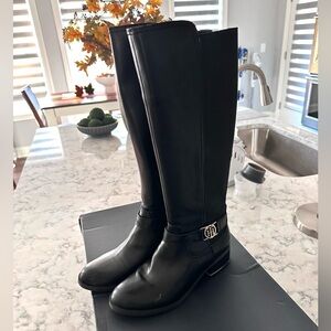 Tommy Hilfiger Black Over the Knee Boots
